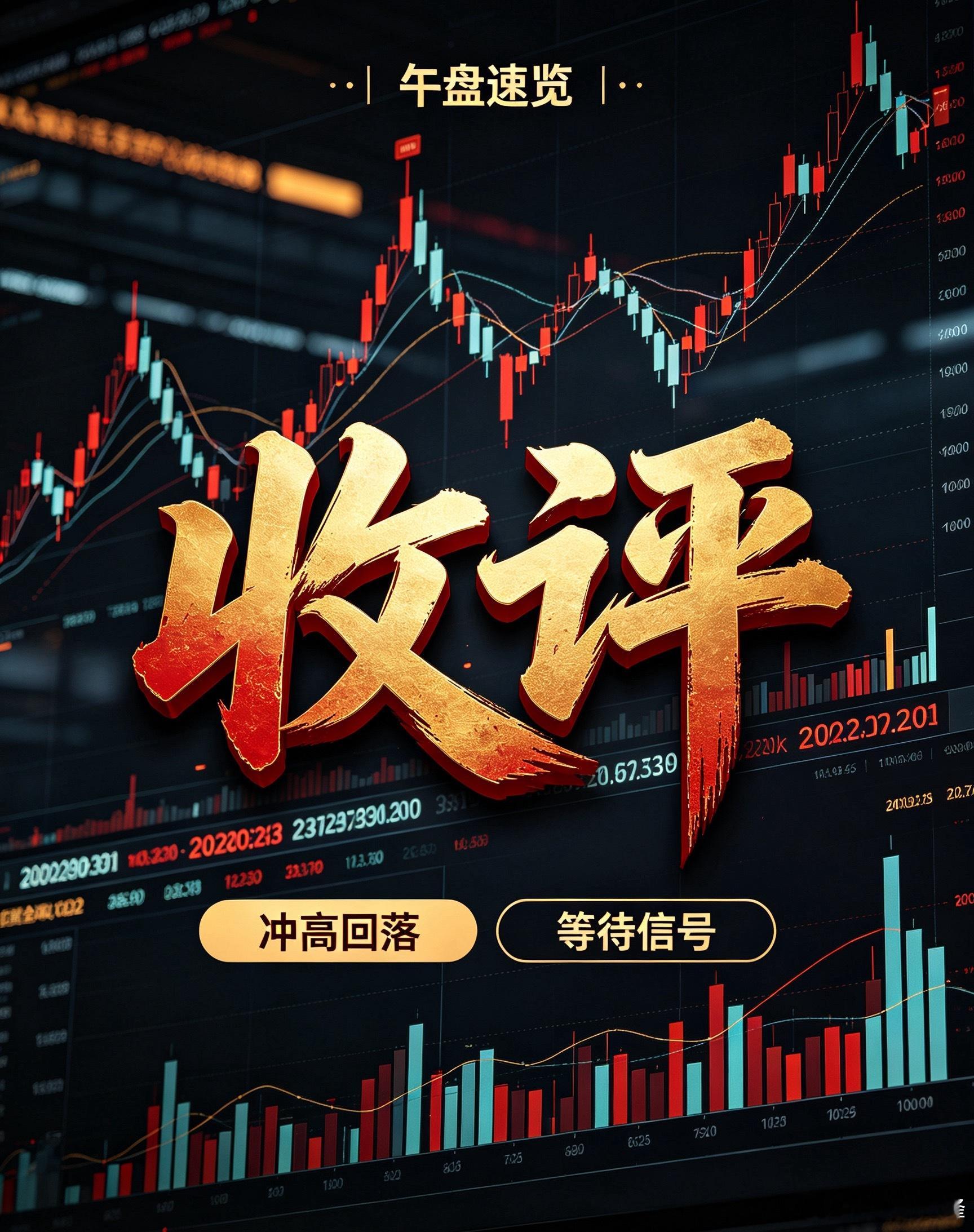 午盘收评：冲高乏力全线走弱，市场分化格局凸显！半日行情走出冲高回落行情，各指数开