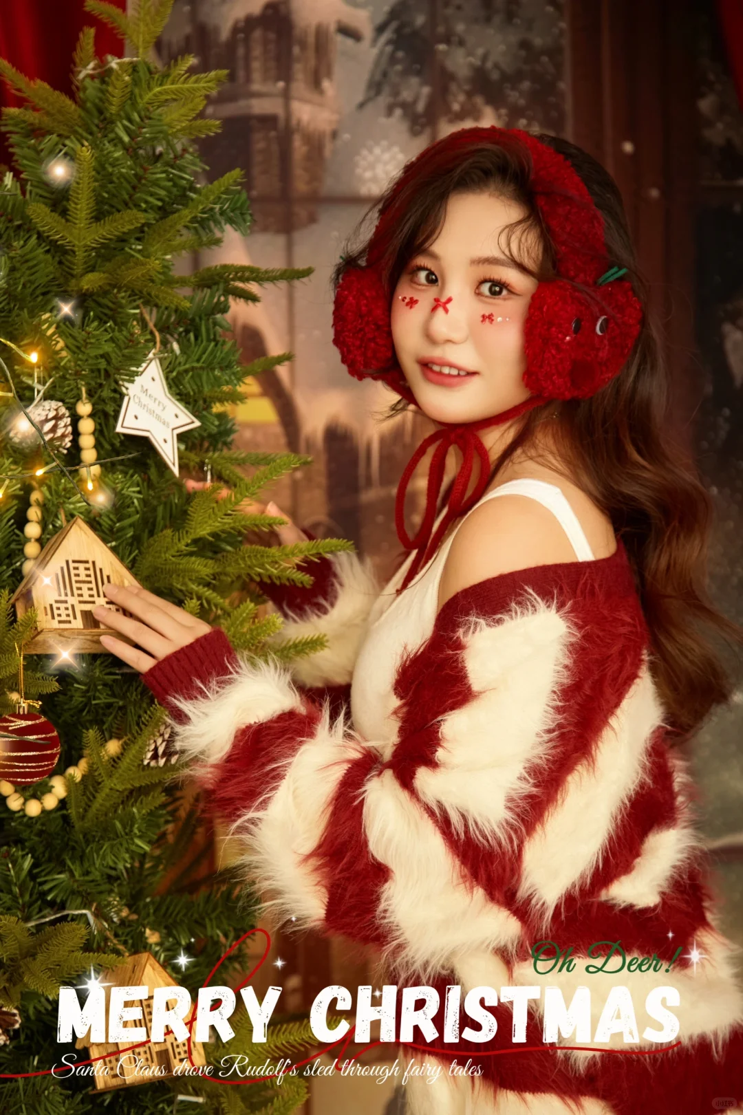 提前开始叮叮铛🎄圣诞月拍圣诞写真啦~