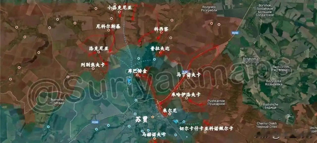 俄乌冲突亲俄媒体suriyak更新3月10日早上库尔斯克局势乌克兰军队继续从多个