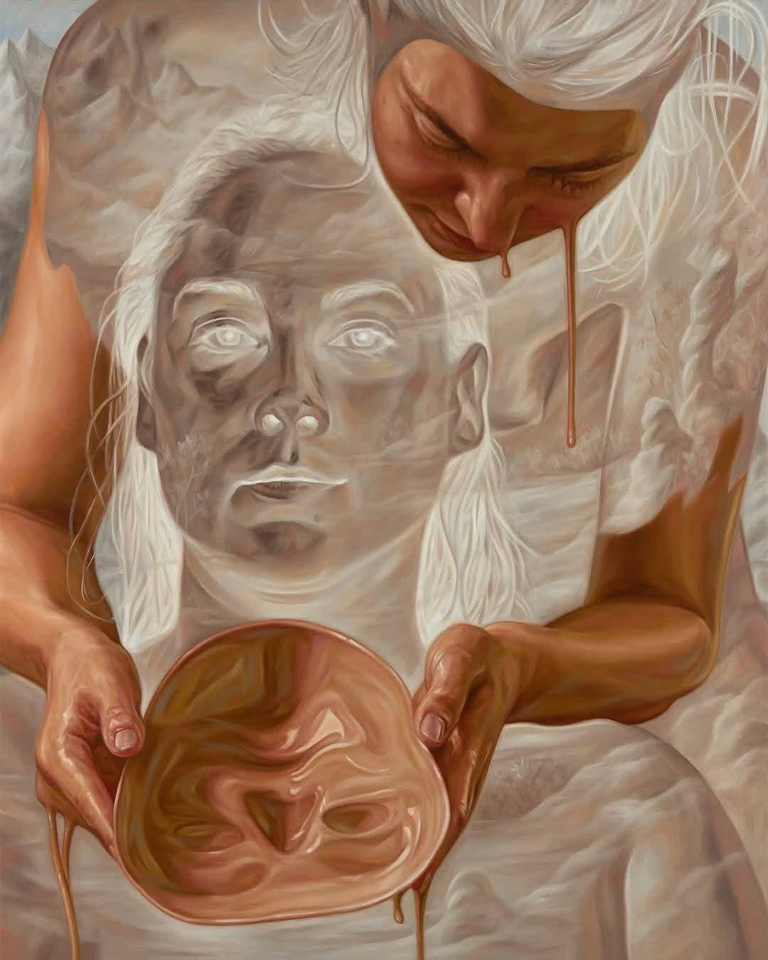 Rosalie Gamache 是一位生于1993年的蒙特利尔画家，其艺术实践立