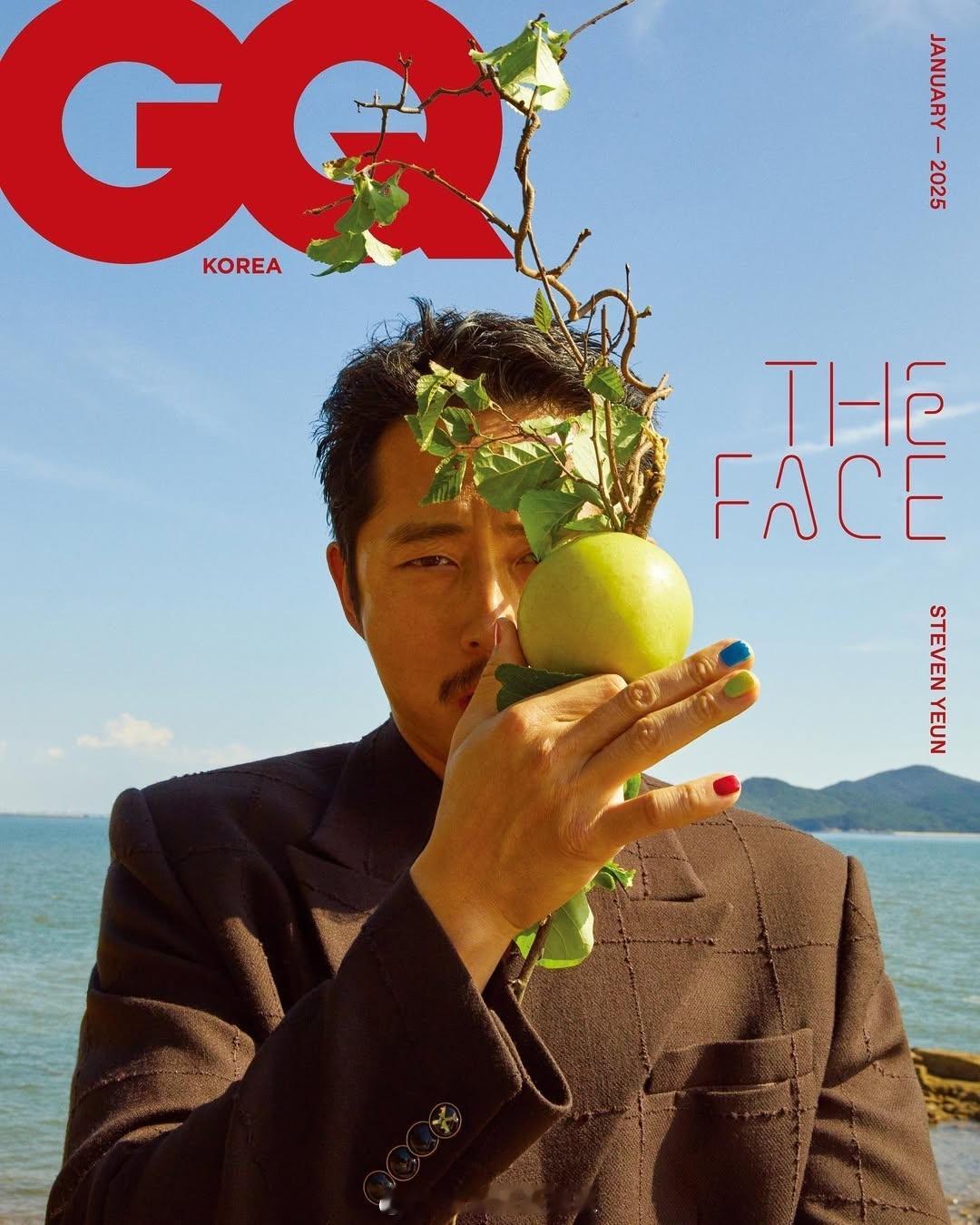 史蒂文·元出镜拍摄《GQ》杂志大片‼️ 