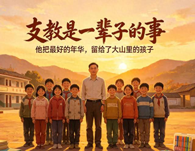 被称“男版张桂梅”！放弃高薪，横跨四省支教20年，倾尽30万积蓄