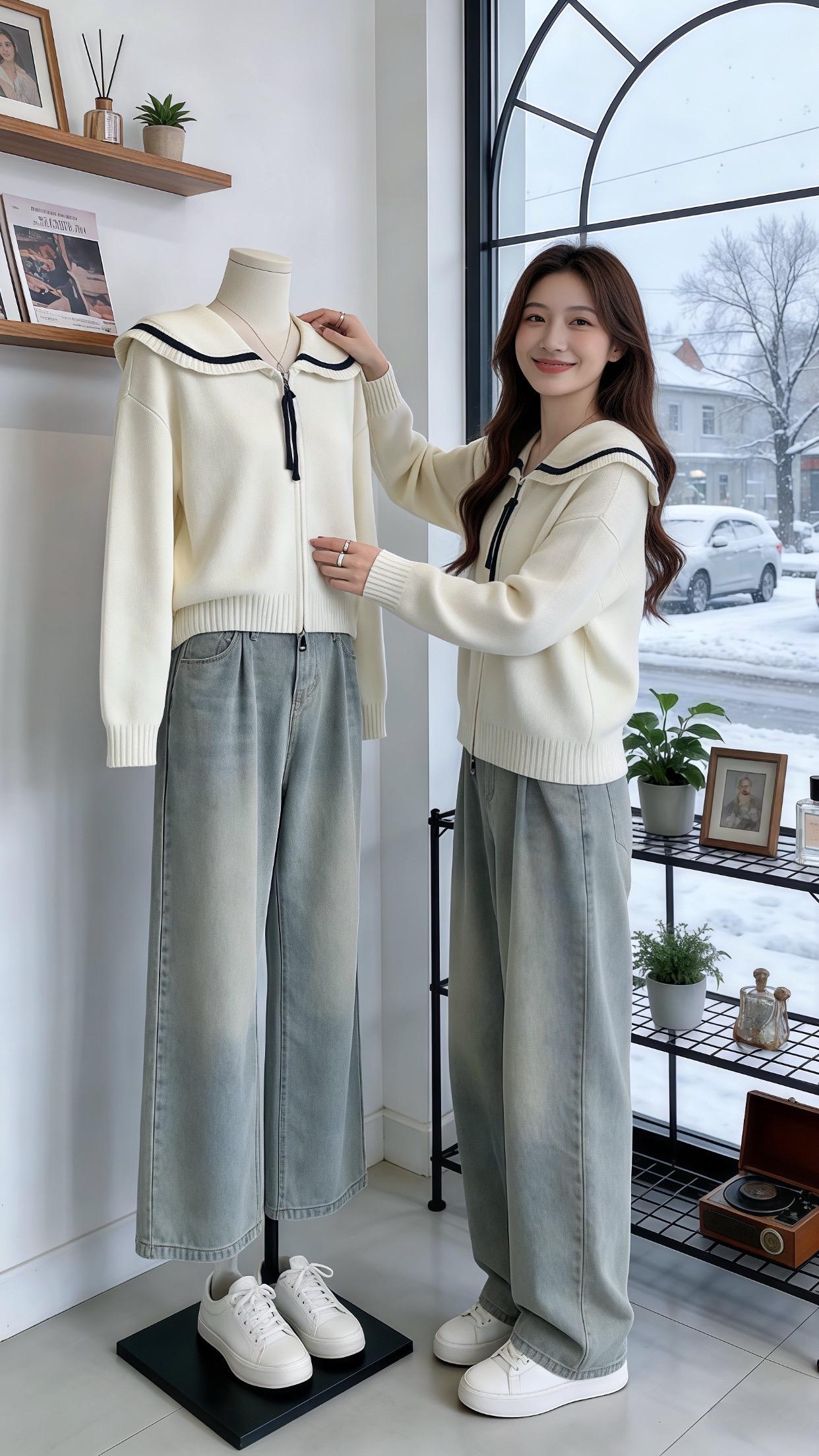 漂亮内搭让我赢在了穿搭起跑线 梨形身材如何拿捏秋冬穿搭 胖妹妹的冬季有...