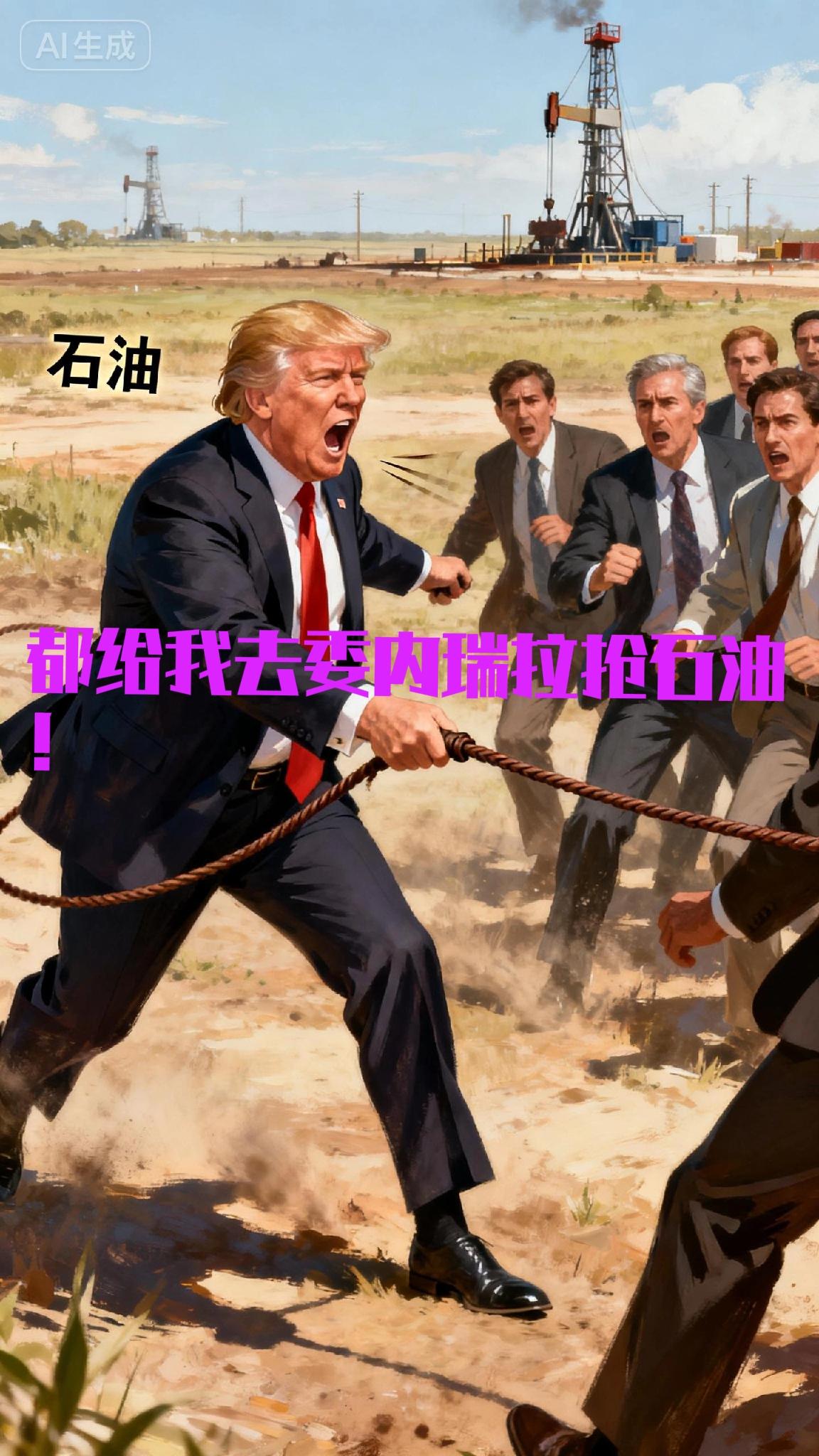 美国石油巨头都不敢赌特朗普这1000亿美元投资。
1月9日，特朗普把美孚、雪佛龙