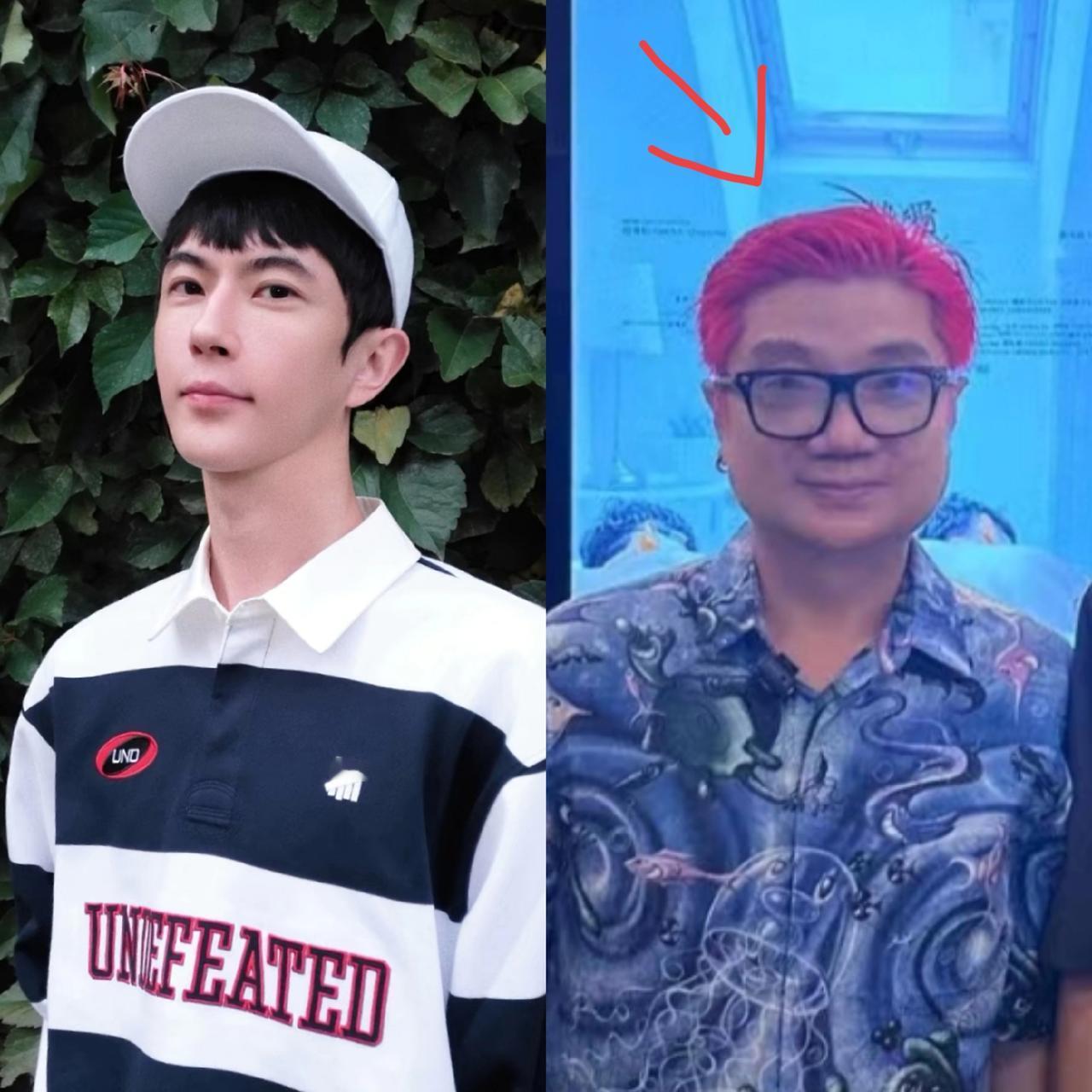 给朋友看了程青松导演照片，
他的反应把我惊到了！
浑身一哆嗦，张口就说

程导面