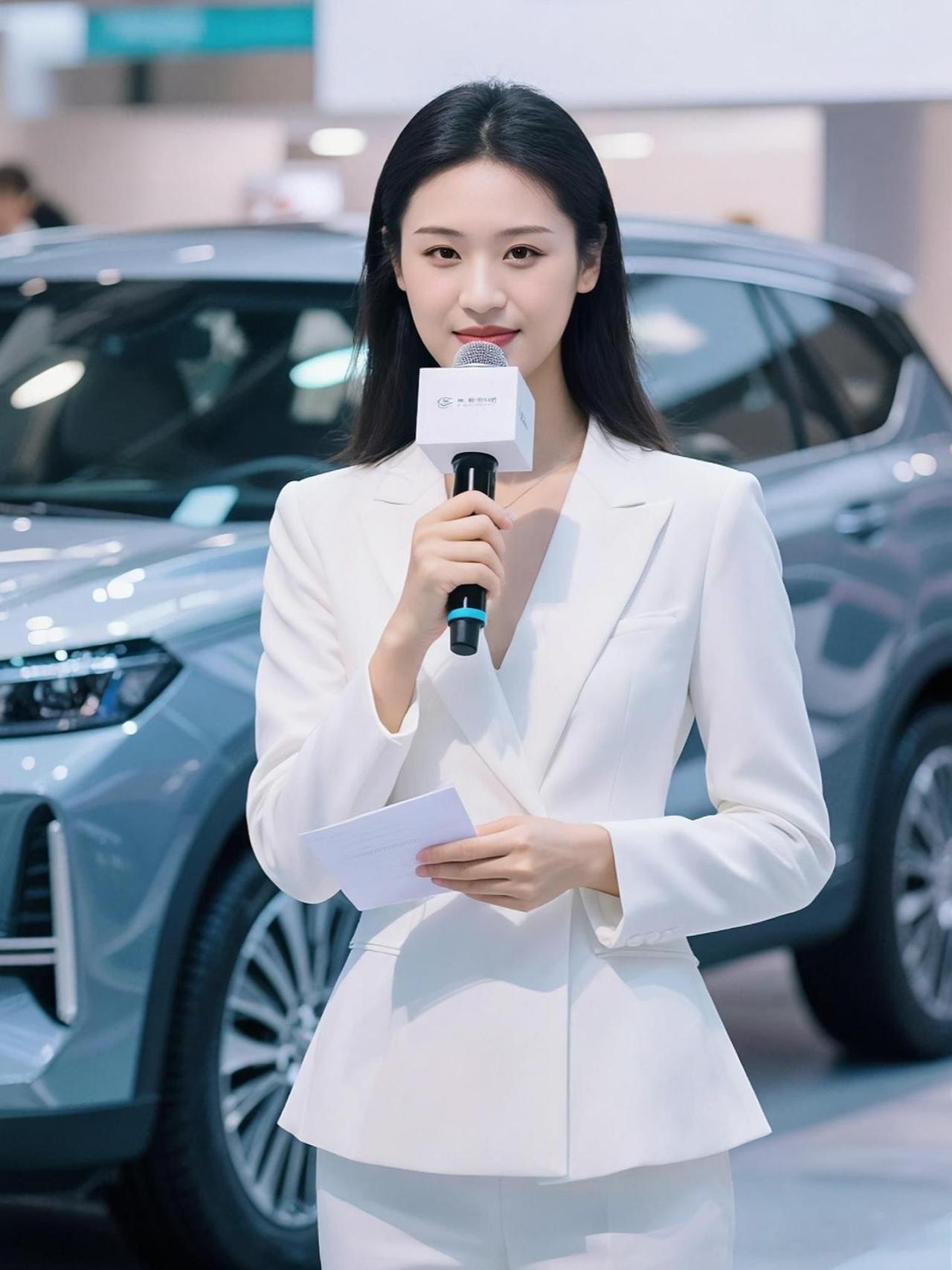 假日兼个职
素衫裁得月边云，
墨袂轻遮玉色匀。
倚向银车春半立，
眸中星子胜灯轮