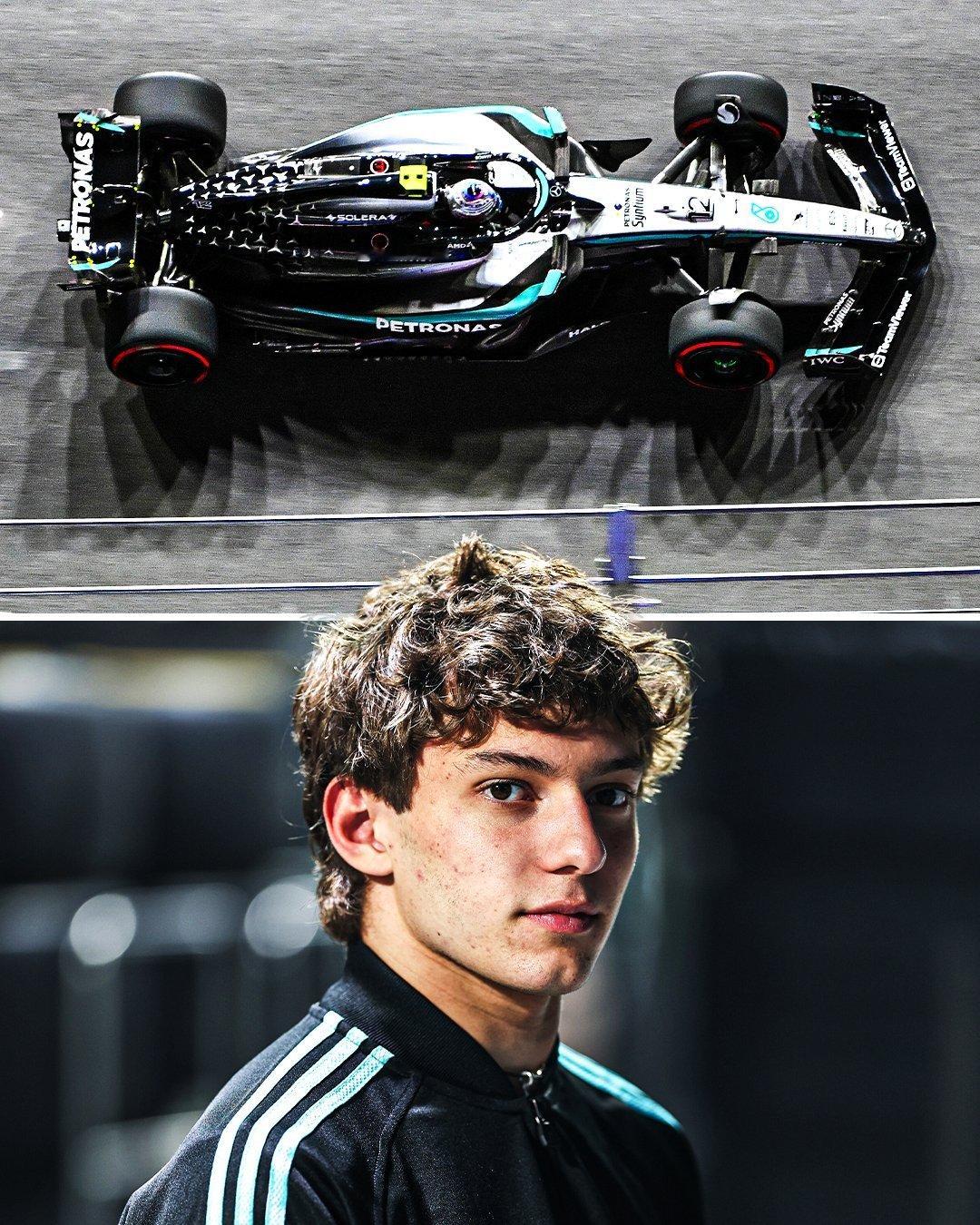 安东内利使用硬胎跑了48圈，不仅守住了场上第四名，加时5秒之后以0.190秒力压