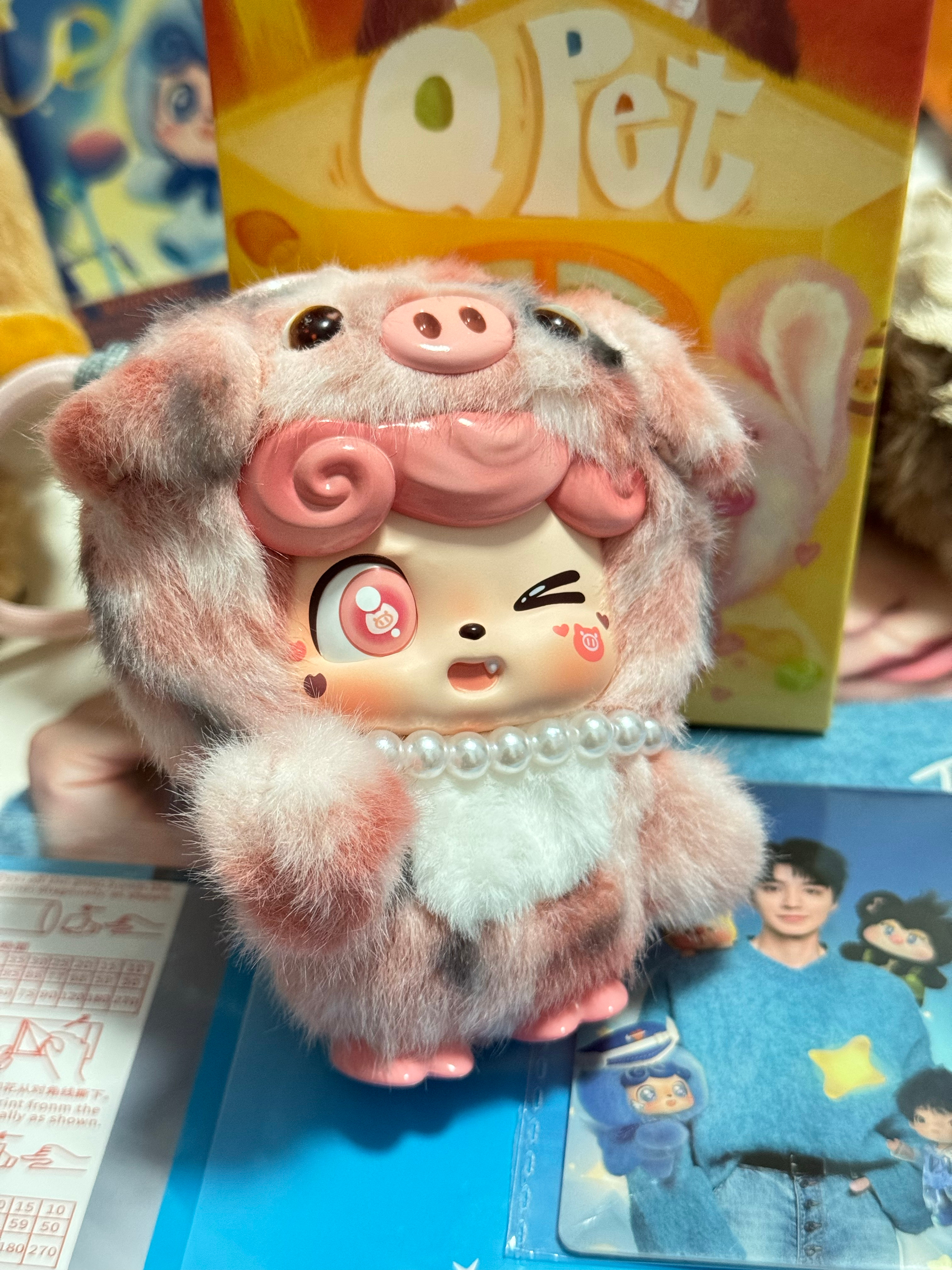 王俊凯[超话]小小蟹意,不成敬意 一开就出隐藏小猪耶～ ​​​