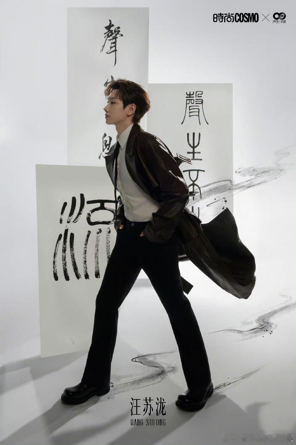 COSMO声生不息水墨大片声生不息 COSMO这组声生不息水墨大片绝了！传统水墨