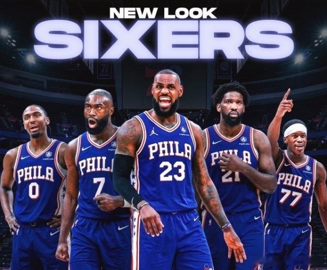 詹姆斯费城76人NBA休赛期麦迪&卡特在播客中点评詹姆斯加盟76人这笔引援。麦迪