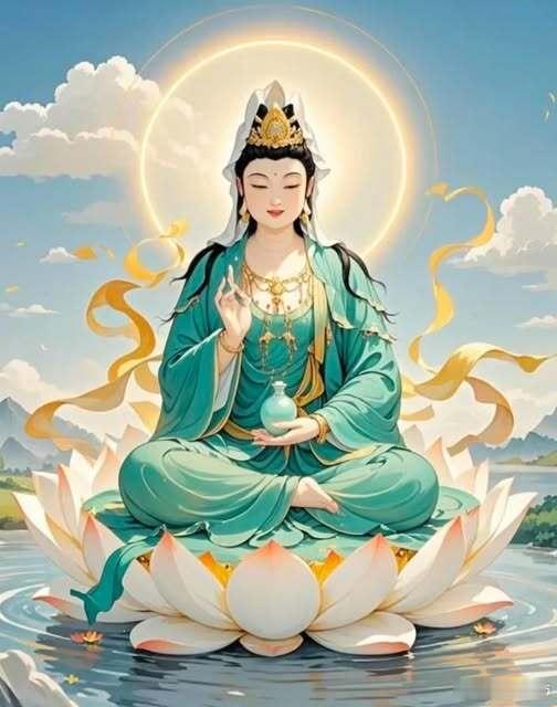 遇见南無觀世音菩薩摩訶薩，说什么都灵！十二星座菩萨观音菩萨观音菩萨保佑我是有观音