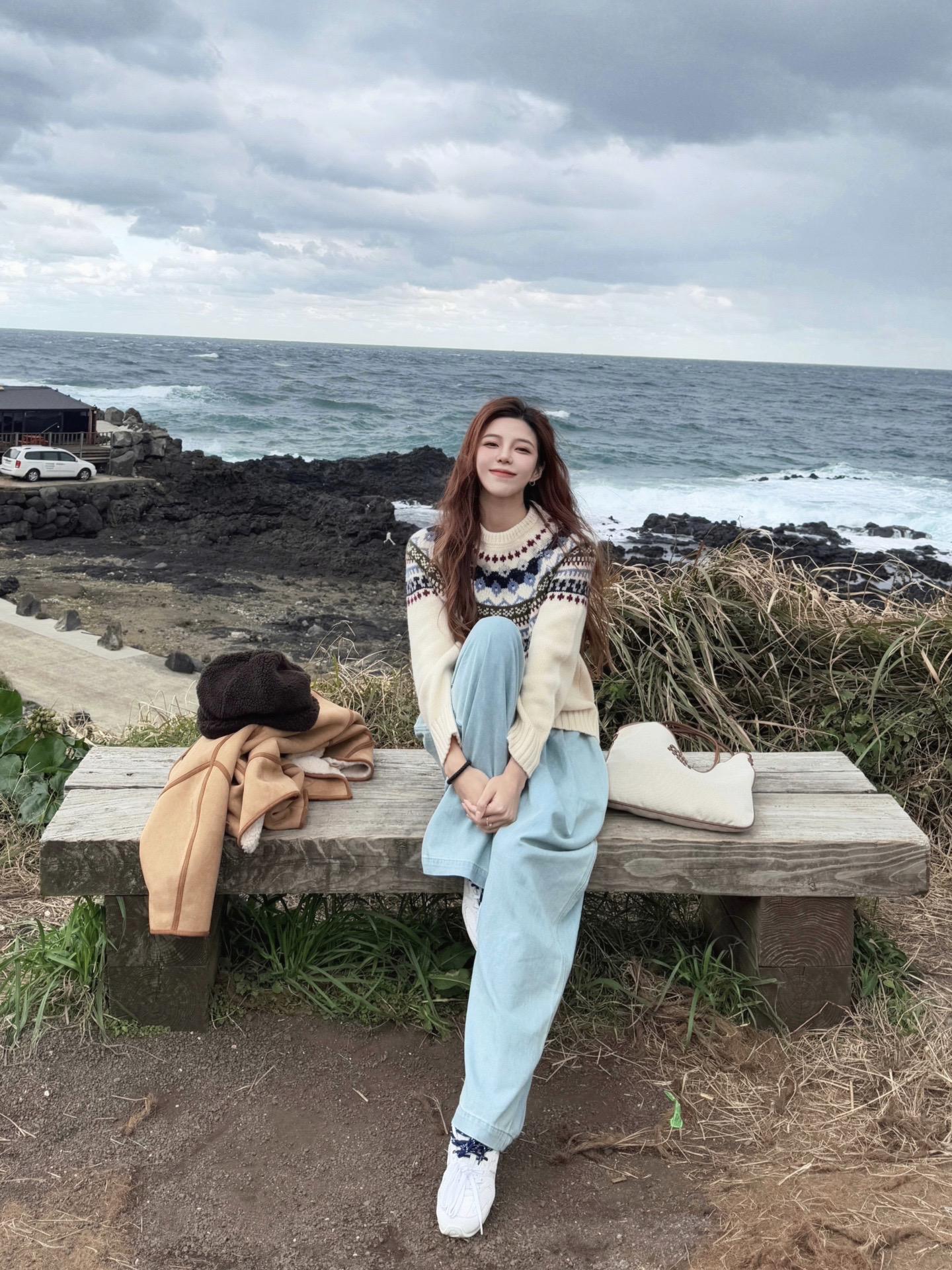 再看一次冬日的海就释怀。