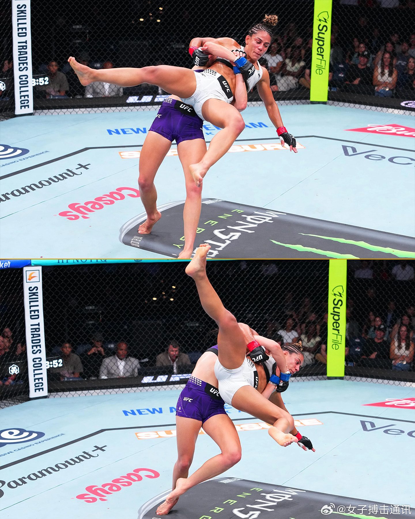 UFC 法蒂玛·克莱恩/ (Fatima Kline)在今天获胜后叫阵了排名前面