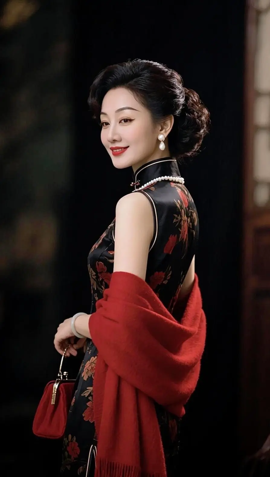 AI复古旗袍照 随变ai随便玩 伙伴计划广告分成玩法达人