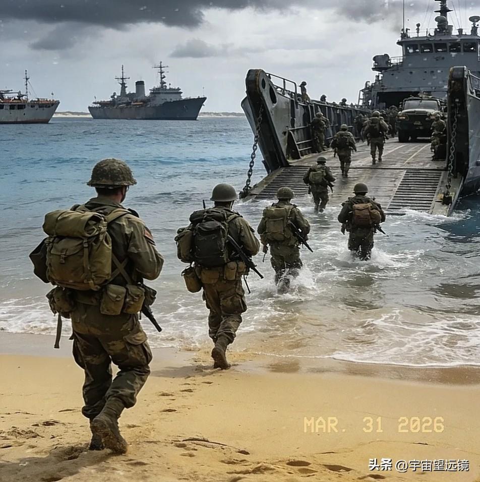 3500名美国大兵，
一声不吭地摸进了中东。
  前脚刚落定，美军中央司令部直接