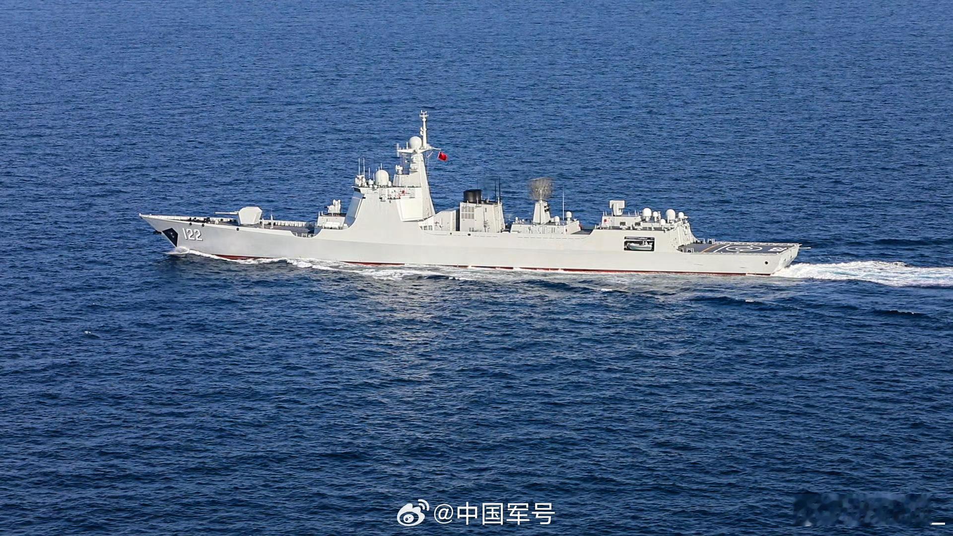 48批护航编队在亚丁湾演练： 