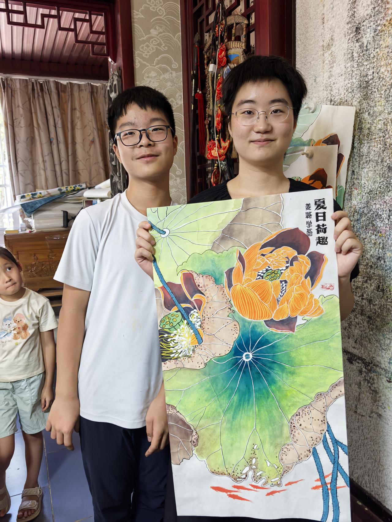 【完整版】小林：吴老师，昨天我在网上看到了您的这幅画，我看挺好看的，今天上门想来