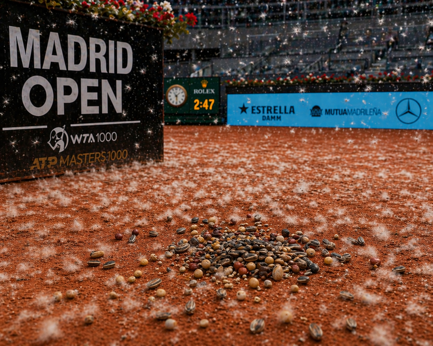 马德里1000赛 目前出局的种子选手⬇️【4】谢尔顿（终结者：普里兹米奇）【5】