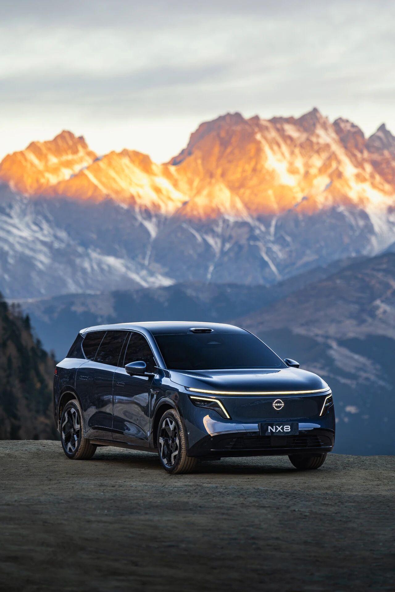 东风日产公布新款中大型SUV NX8部分信息。
NX8将采用纯电动力，5门5座设