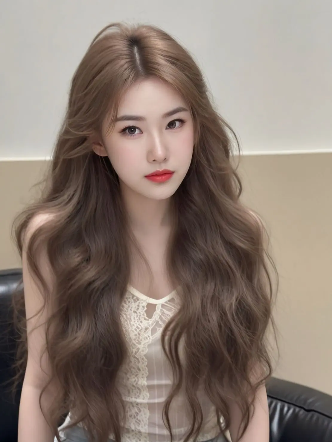 AI纯欲慵懒风写真 ai创作