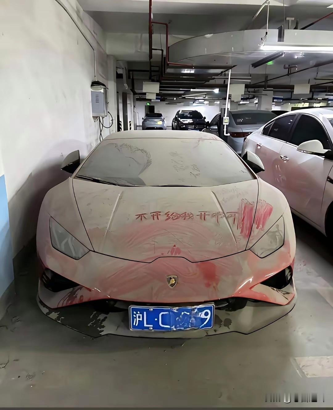 这位车主是进去了？还是出去了？或者下去了？

可惜了这辆车遇人不淑！