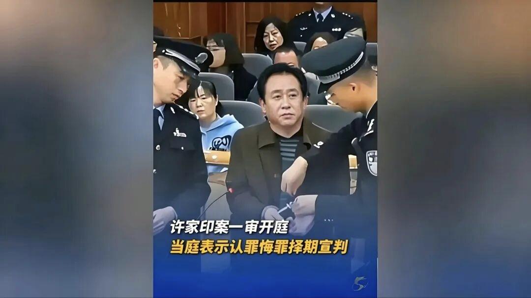 我认为就是鳄鱼的眼泪。从咱们掌握的资料看，许家印从开头到结尾都是个彻头彻尾的空手