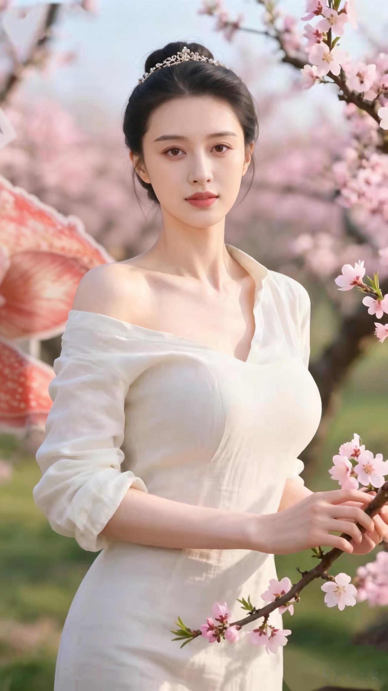 花丛美人