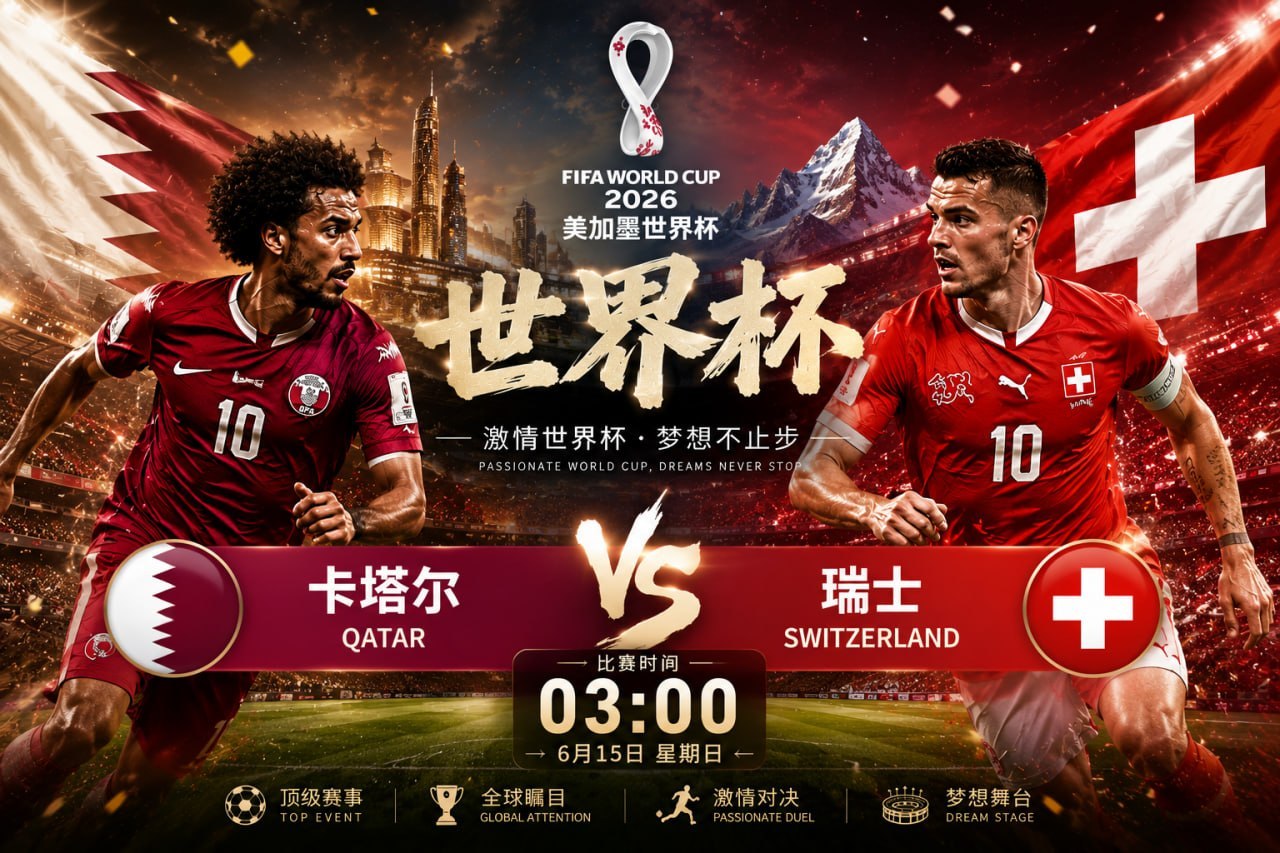 今晚继续开播🎬卡塔尔vs瑞士世界杯期间，最开心的不是猜对多少场，而是一群志同道