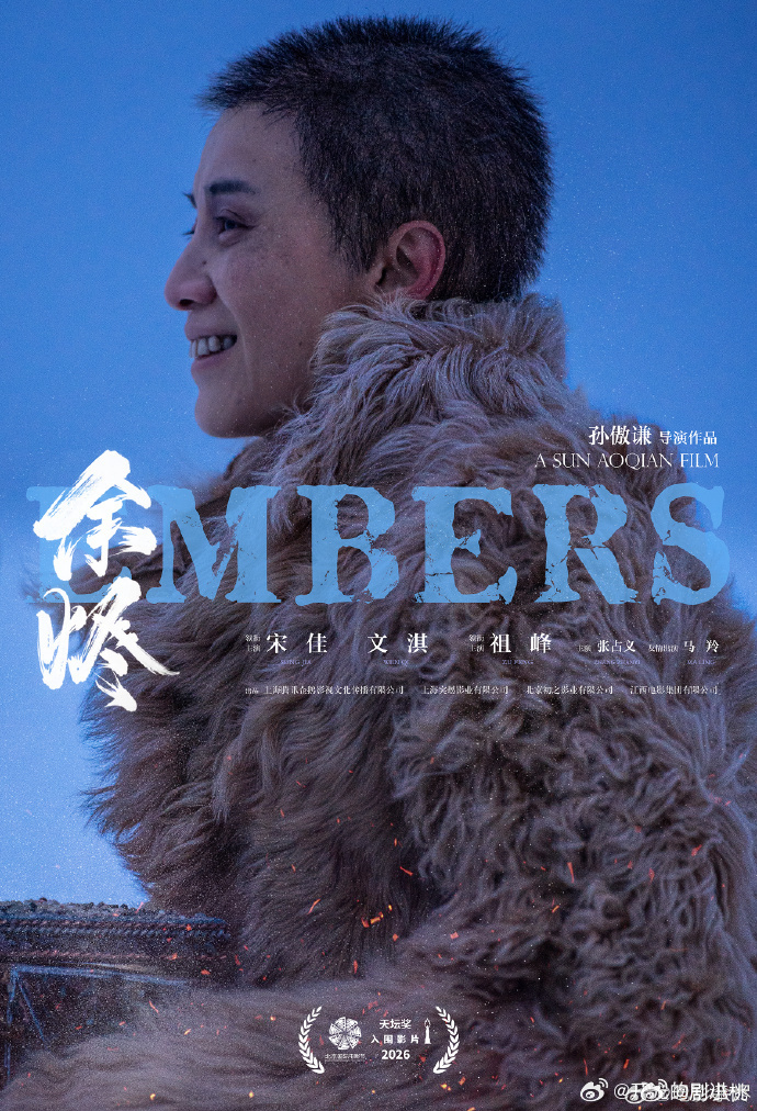 宋佳寸头海报 第一眼完全没认出是宋佳😱寸头搭配麻子妆颠覆感拉满，为角色豁出去的