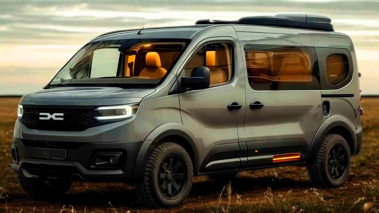 Dacia Sandman 4X4 camper。仅就视觉而言，这东西看起来确实