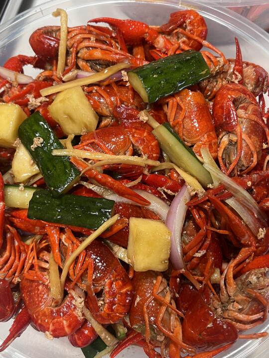 柳州｜冰镇凉拌小龙虾🦞
