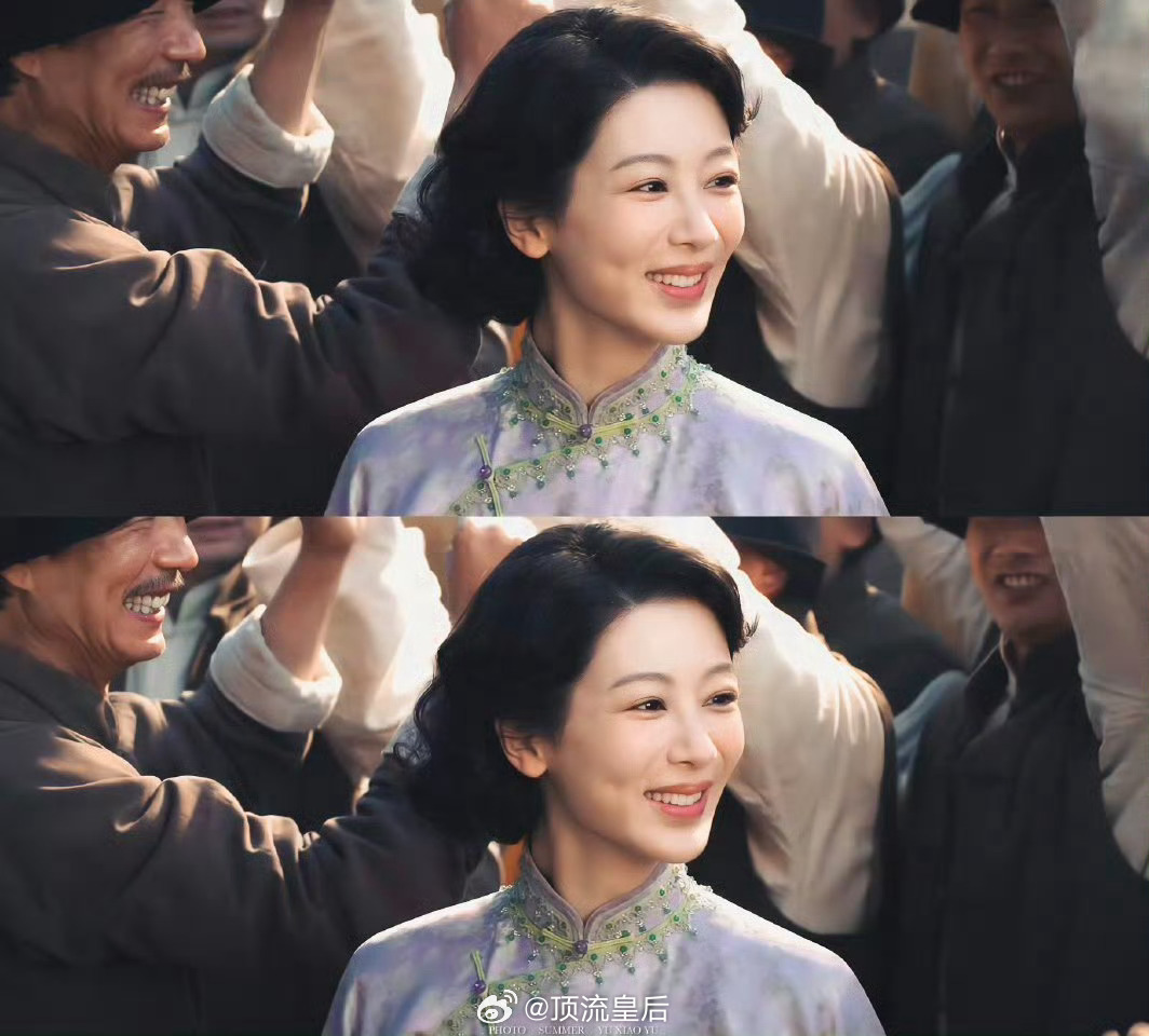 杨紫也被女装背刺了刷到的玉兰花开君再来剧照路透董竹君一直很漂亮啊，不同年龄段有不