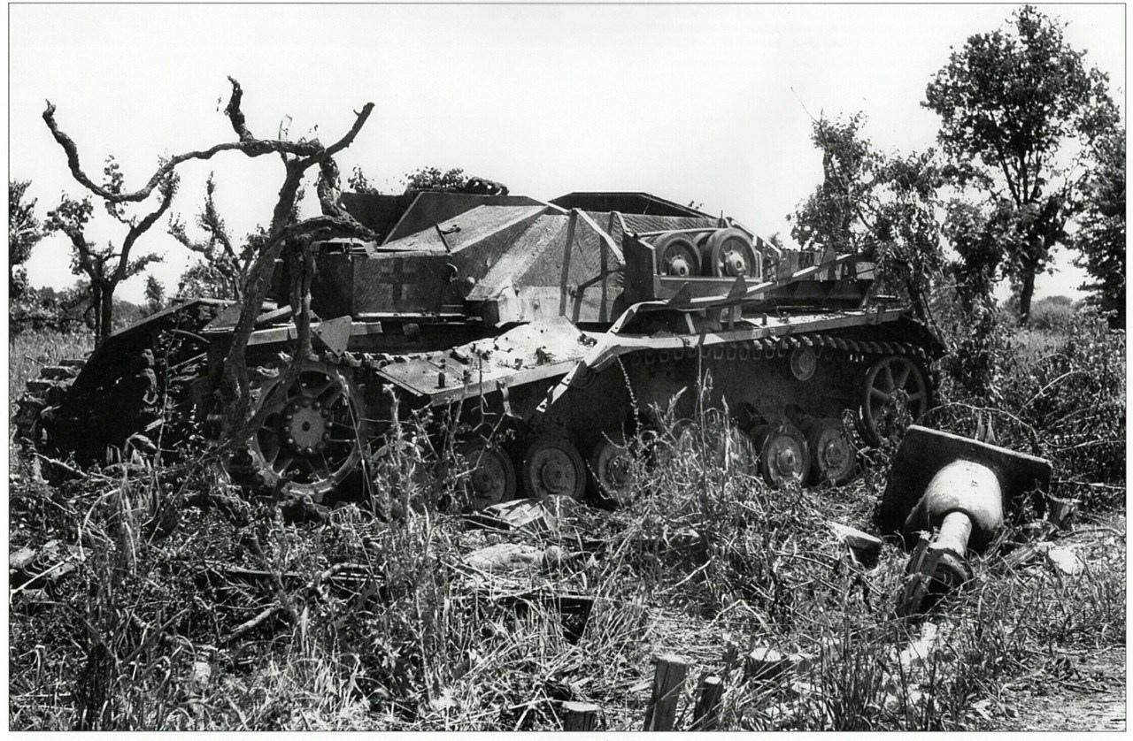 1944 年意大利战场，隶属于第 90 装甲掷弹兵师第 190 装甲营的四号突击