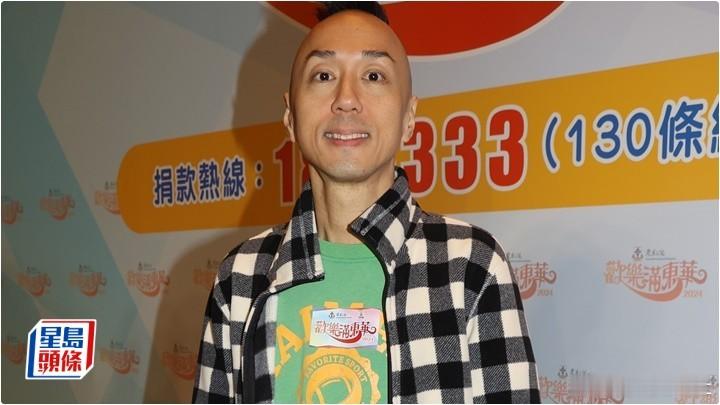 戴耀明今日（28日）出席《歡樂滿東華》記者會，在茶餐廳打工被指沒工開的戴耀明，將