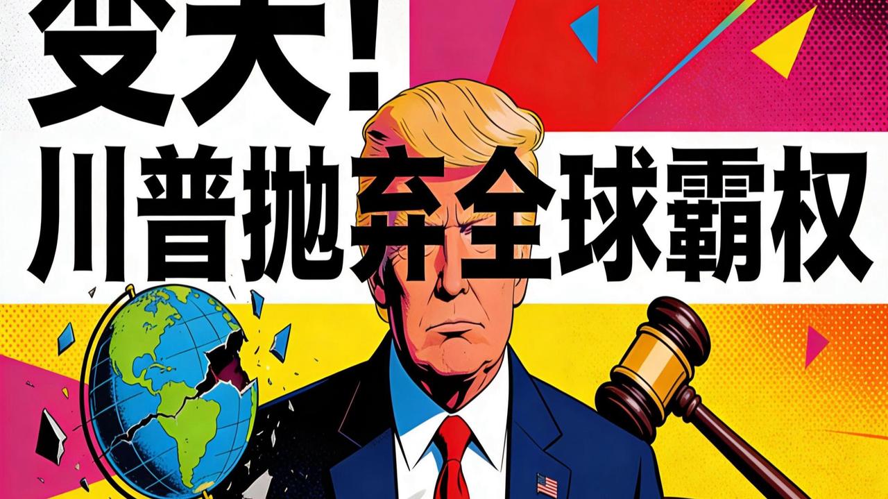 特朗普：放弃全球霸权是真的吗？

        其实，特朗普不是“放弃霸权”，