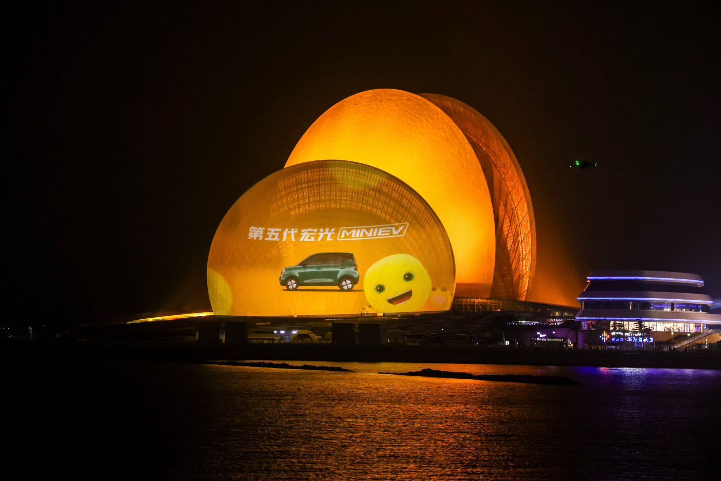 珠海这个贝壳🐚今晚太美啦汽场全开