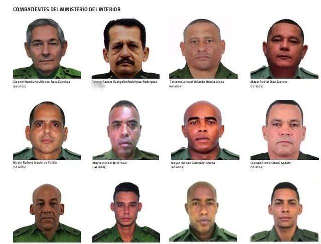 难怪古巴卫队保不了马杜罗，古巴官方公布了32名牺牲人员的信息。我统计了一下平均年