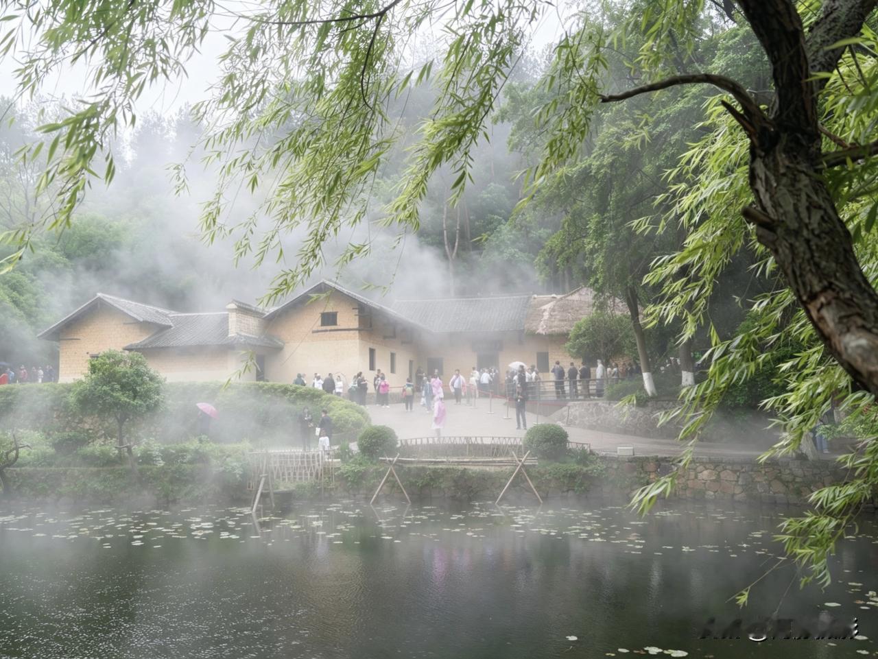 5月伟人故居，仙气飘飘