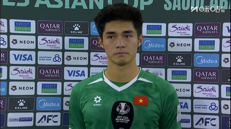 越南U23门将陈忠坚承认，球队被中国队此前的表现迷惑了。
在赛后的采访中，这名门