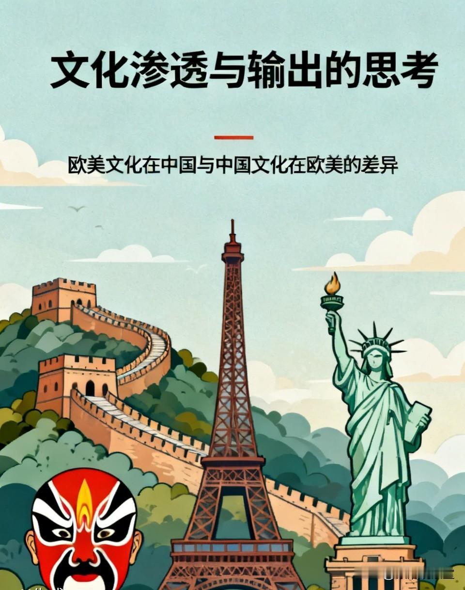 扎心现实：欧美文化轻松渗透中国，为啥中国文化很难火遍欧美？
 
不知道大家有没有
