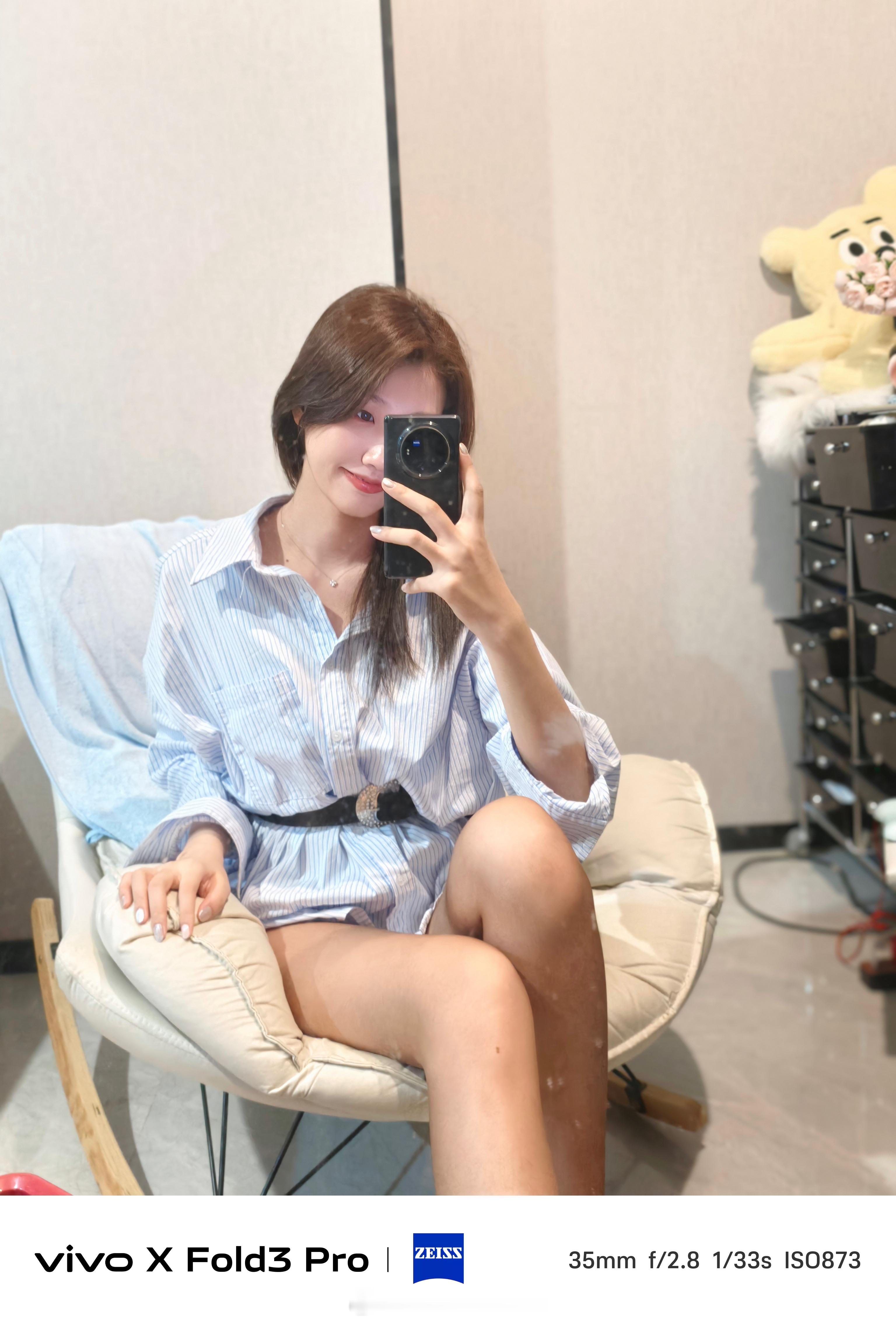 每日一许愿，希望我这头发慢点掉色🙏#vivo x fold3系列# ​​​