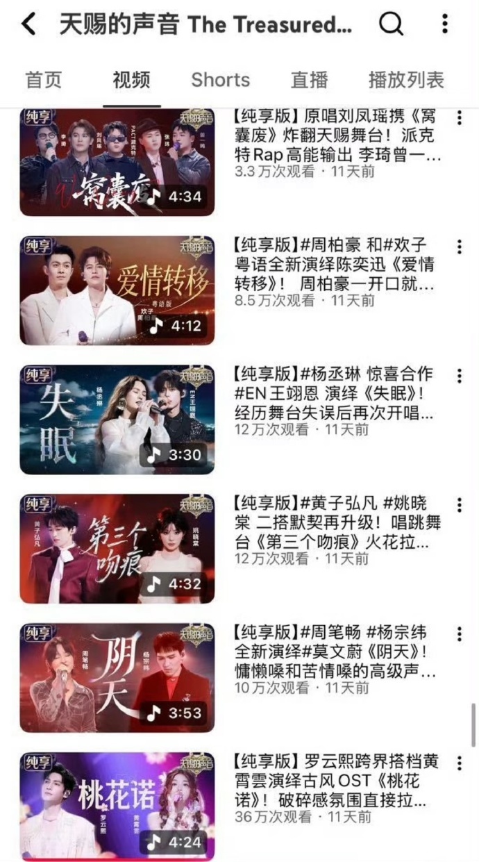 罗云熙天赐的声音国内外全平台top，火火的很安心🔥 