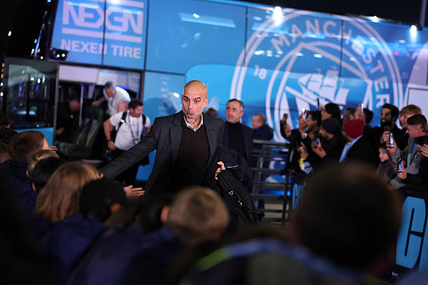 欧冠联赛阶段第4轮曼城4:1多特蒙德，这是瓜4爷执教生涯的第999场比赛第一波，