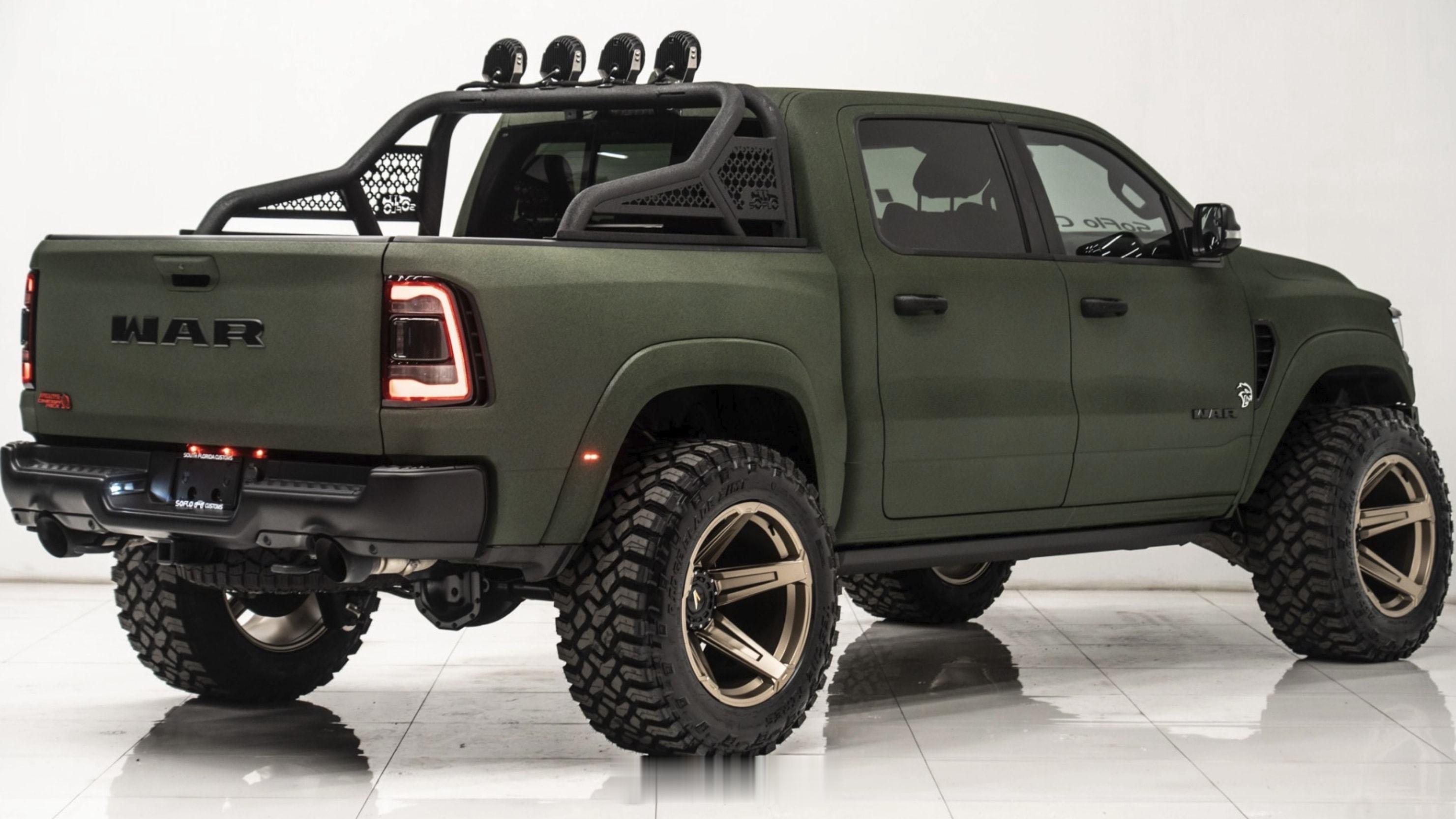 道奇Ram 1500 TRX改装 道奇Ram 1500 TRX改装，霸气再加霸气