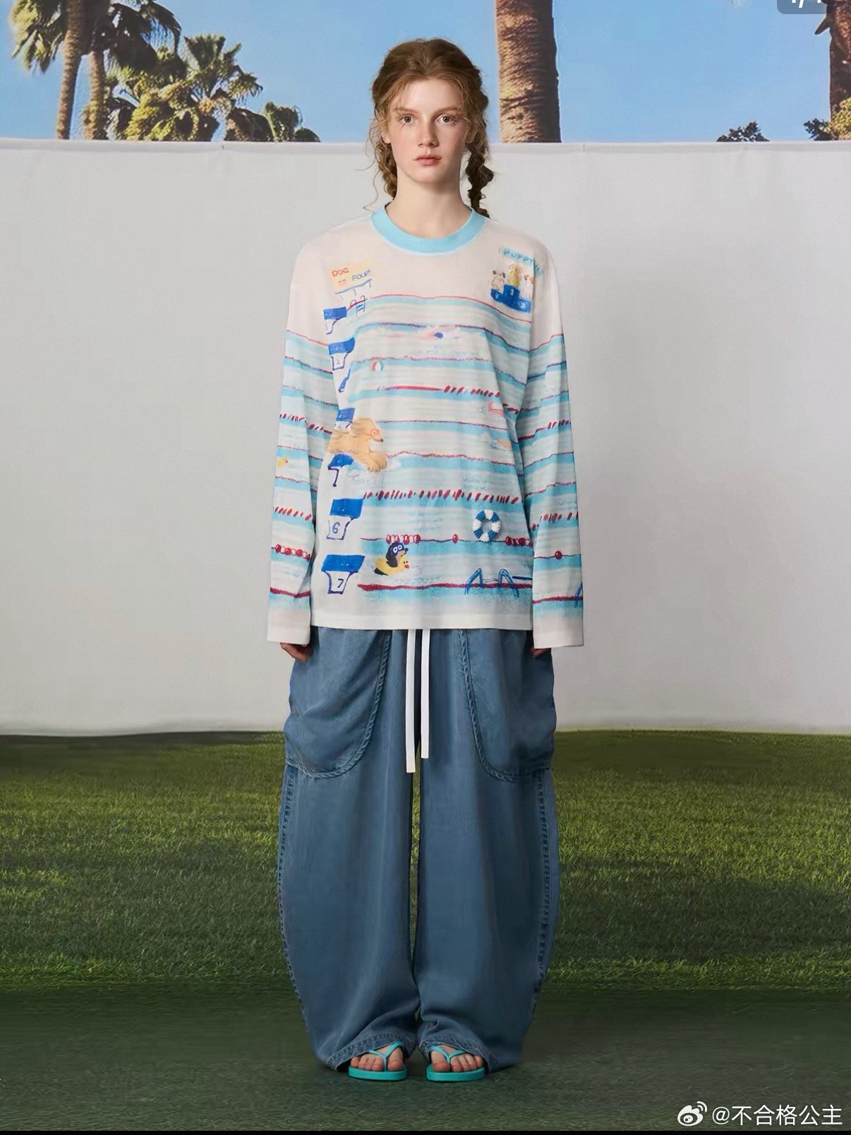 由衷佩服这种穿女装穿得比原版更妹子的妹子，原版模特姐：oversize/帅t，航