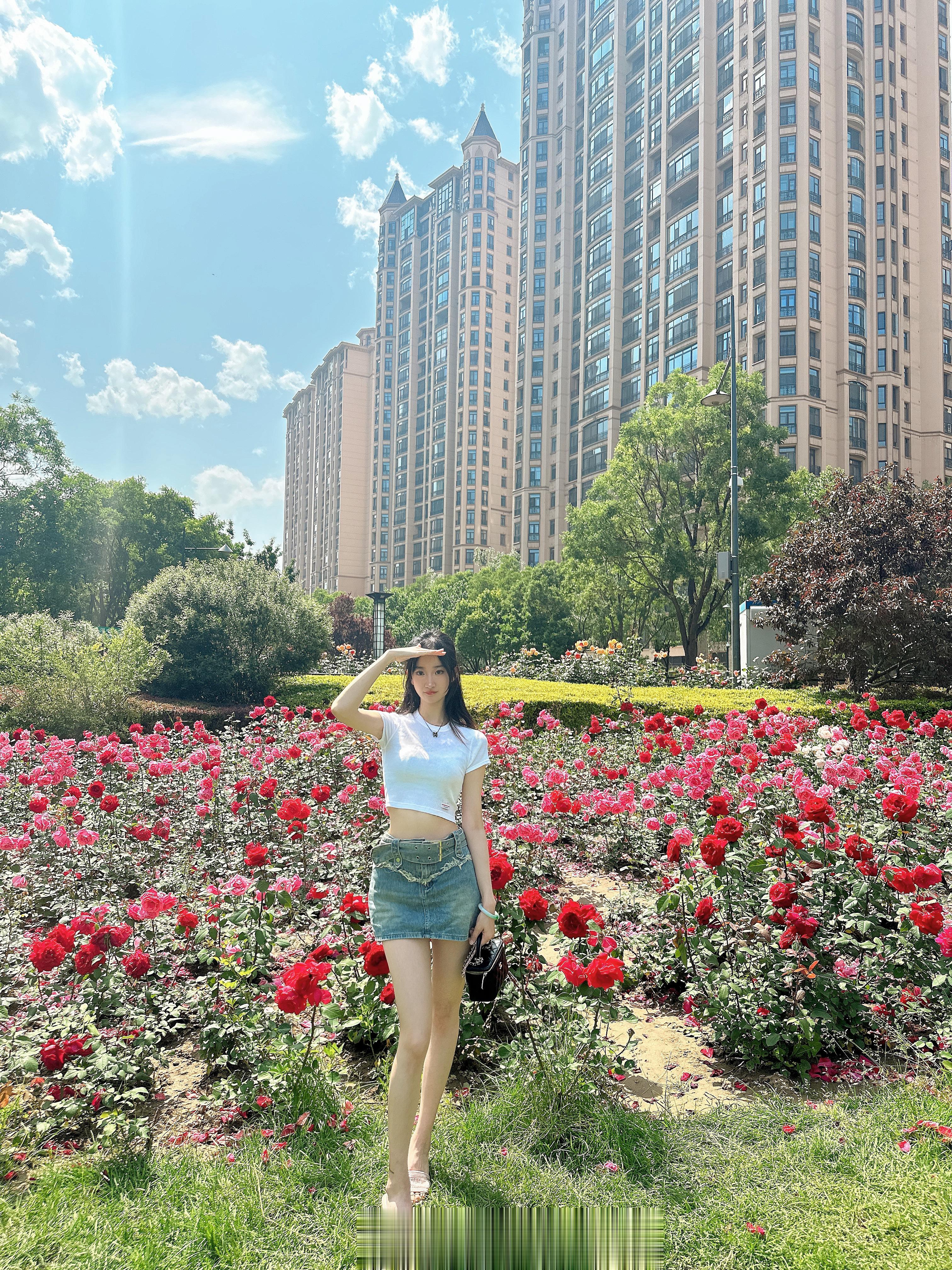 天气真好，终于能出门放风辣 ​​​