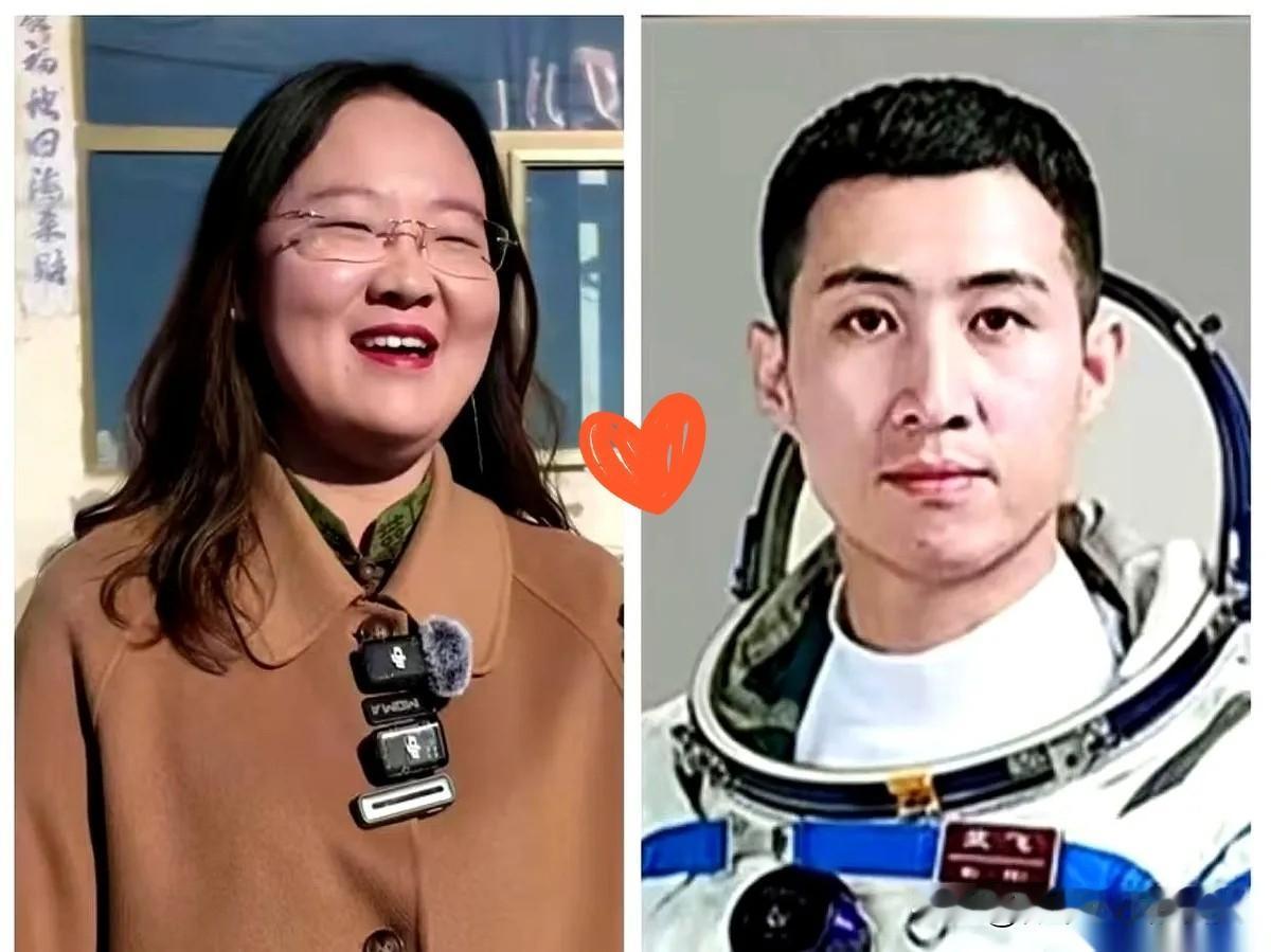 谁懂啊！航天员武飞妹妹的一个称呼，直接让人破防到热泪盈眶。
采访里她全程叫“哥哥