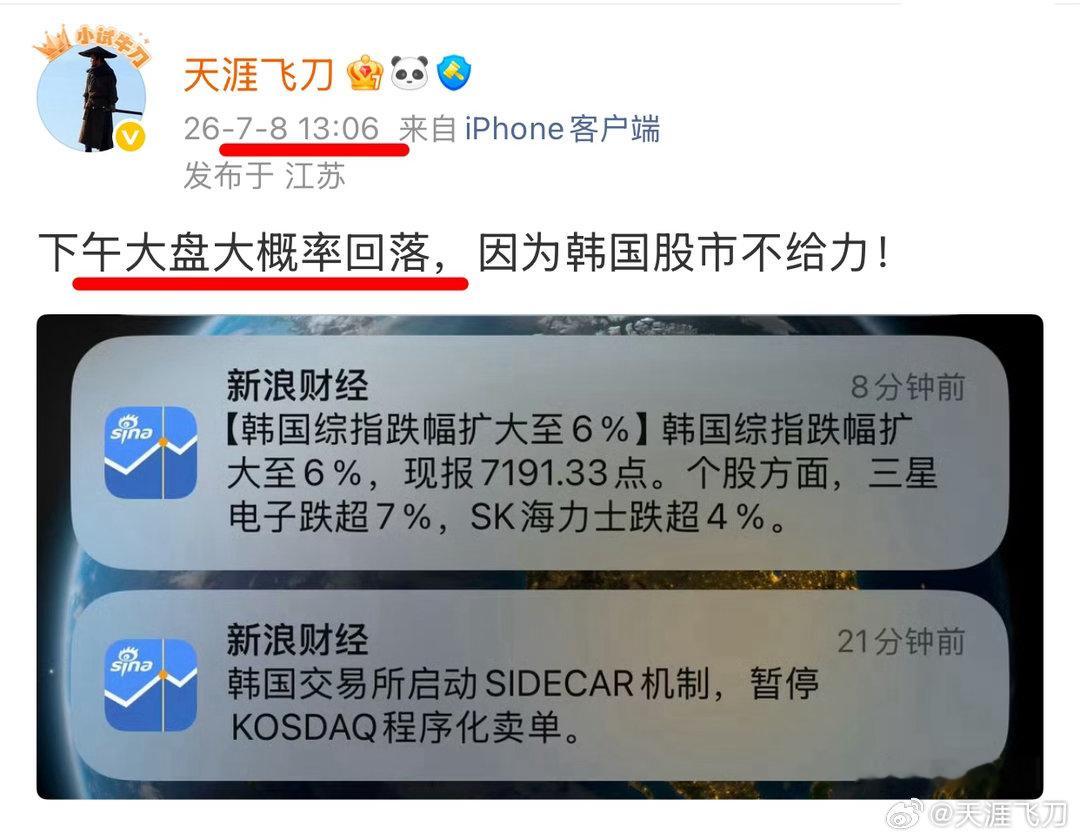 “下午大盘大概率回落” 