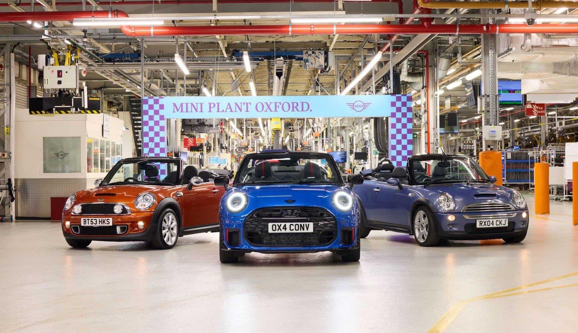 MINI敞篷版重返牛津全新MINI Convertible敞篷版F67正式投产，