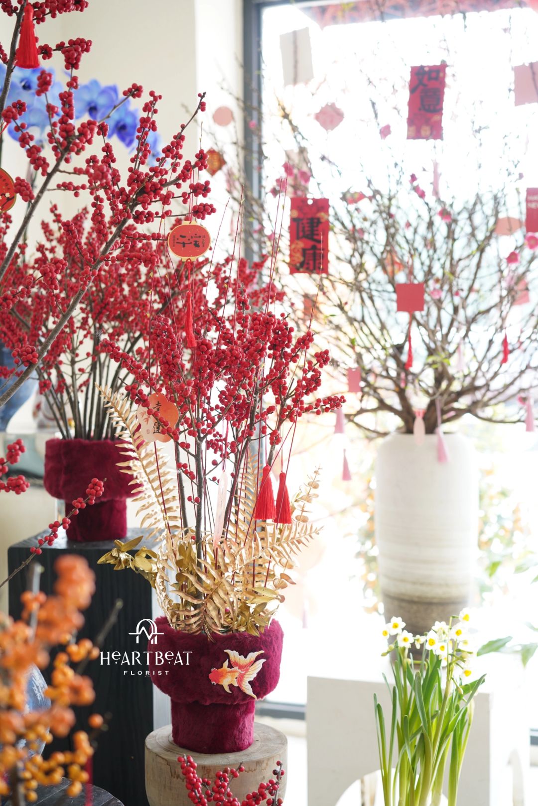 东植一角｜年味满满的年宵花布置🧨